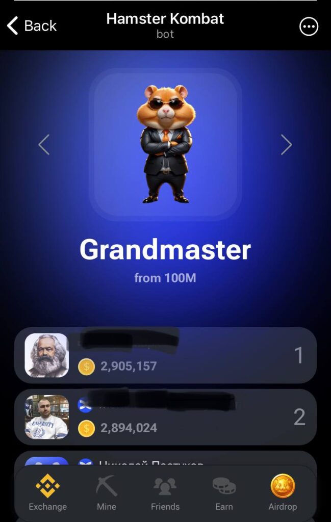 hamster kombat daily combo today mini game